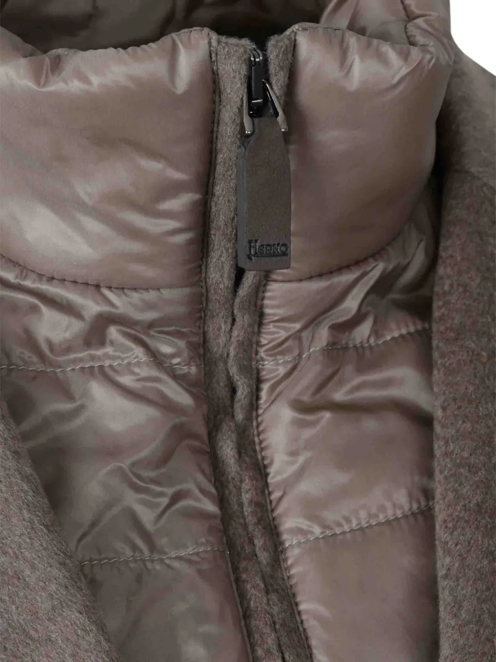 Herno Gelaagde jas Beige