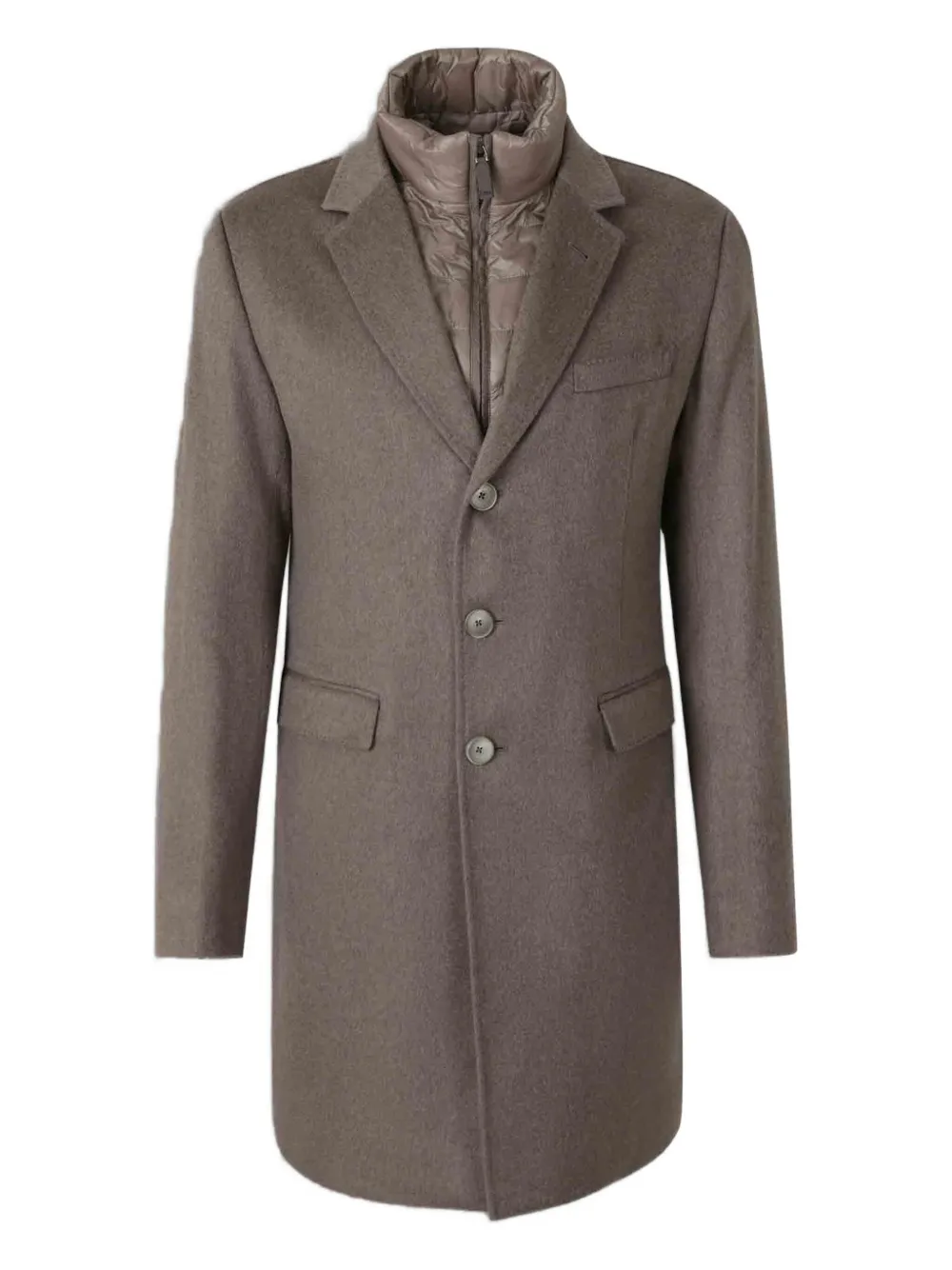 Herno Gelaagde jas Beige
