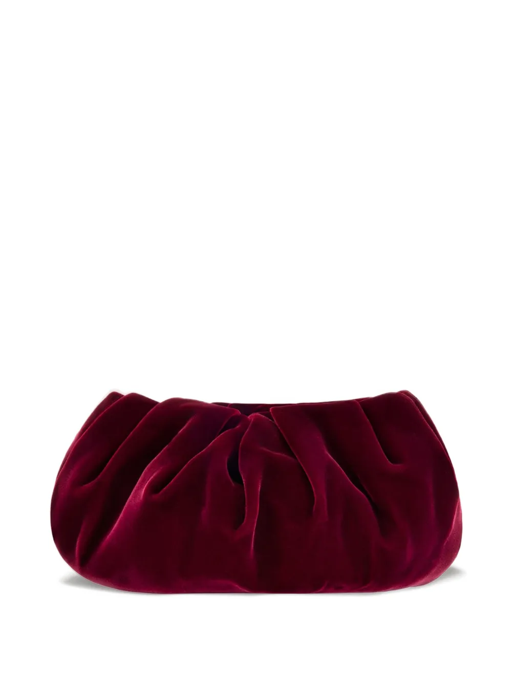 Oscar De La Renta Mini Bow Clutch Bag In Red