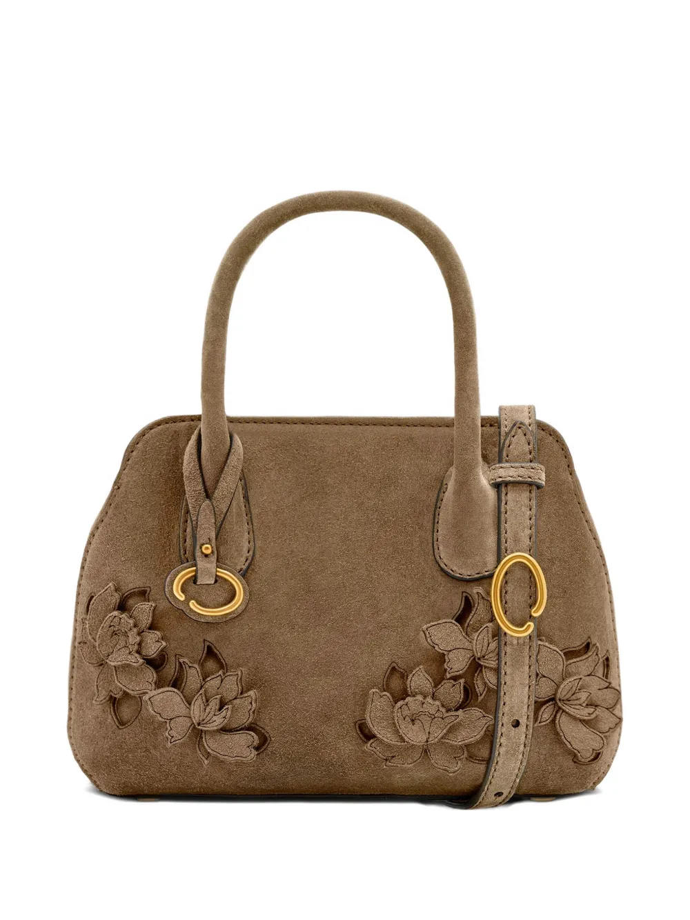 The Mini Ivy suede tote bag