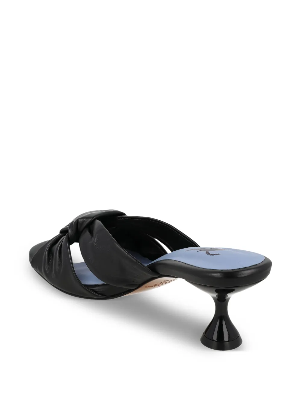 Blue Bird Shoes Knot sandals Black