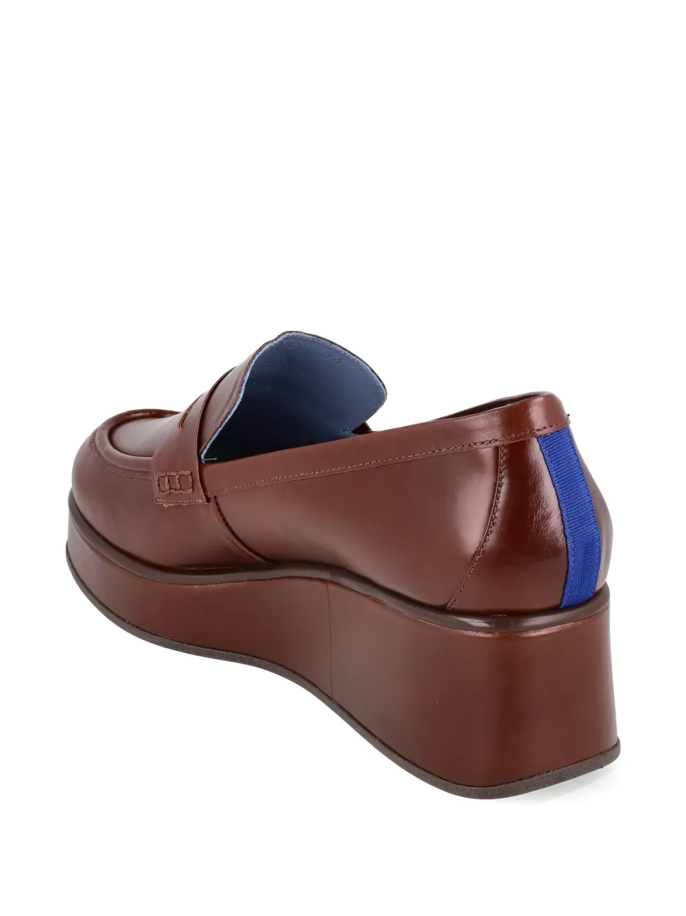 Blue Bird Shoes Leather Loafers In Brown