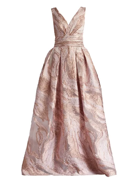 Tadashi Shoji Fontaine gown dress