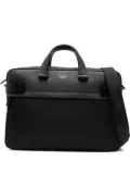 Ferragamo Gancini-motif laptop bag - Black