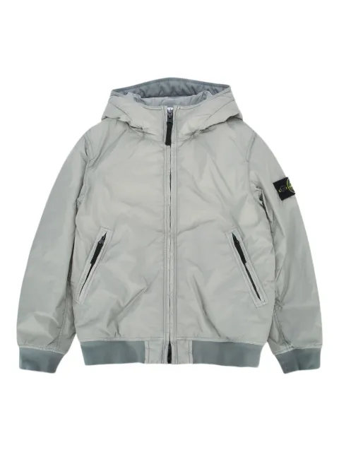 Stone Island Junior hooded bomber jacket
