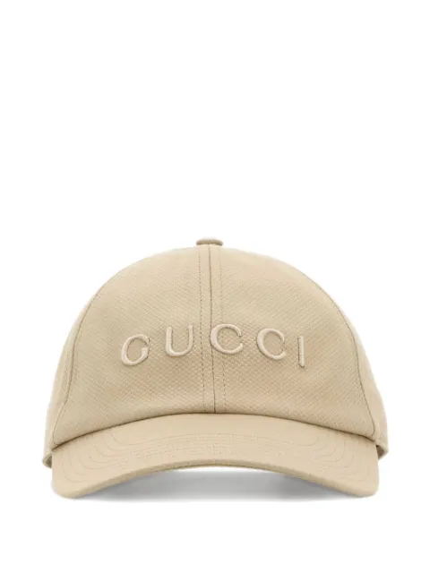 Gucci logo-embroidered baseball cap