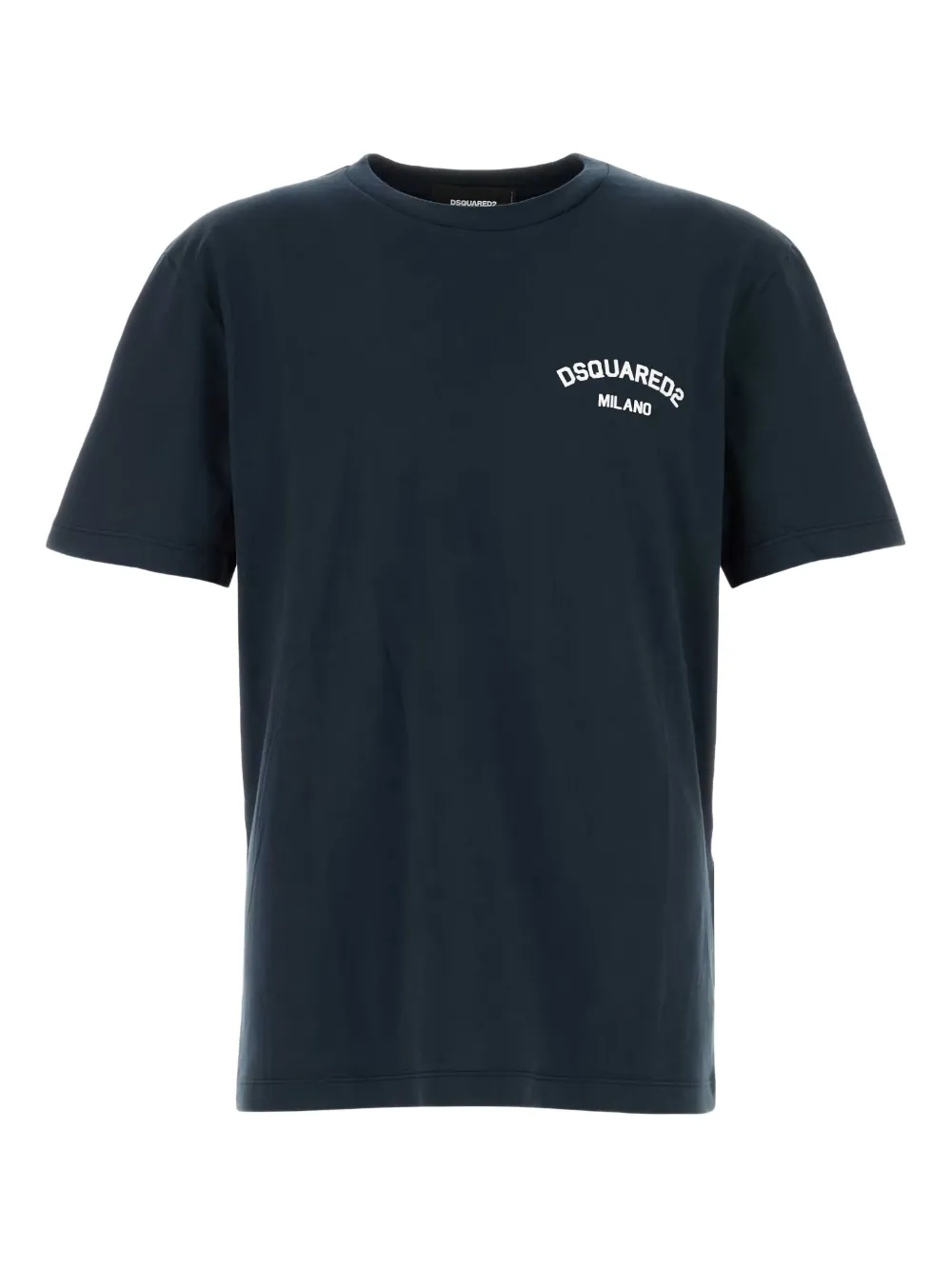 DSQUARED2 Katoenen T-shirt met logoprint Blauw