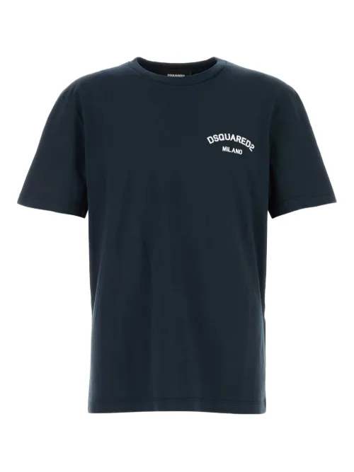 T-shirt en coton à logo imprimé - DSQUARED2 - Modalova