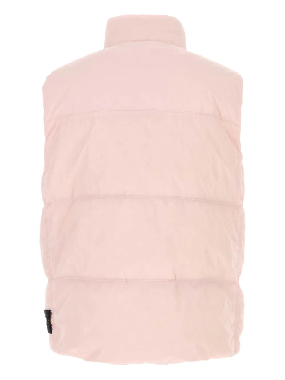 Stone Island quilted panelled gilet Roze