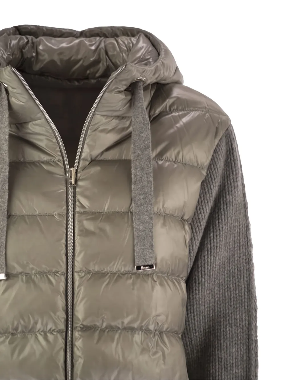 Herno Women Resort Down Jacket In Ultralight Nylon And Mesh In Multi