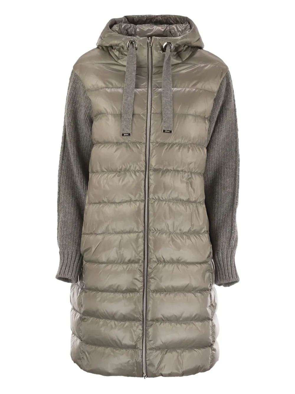 Herno Women Resort Down Jacket In Ultralight Nylon And Mesh In Multi