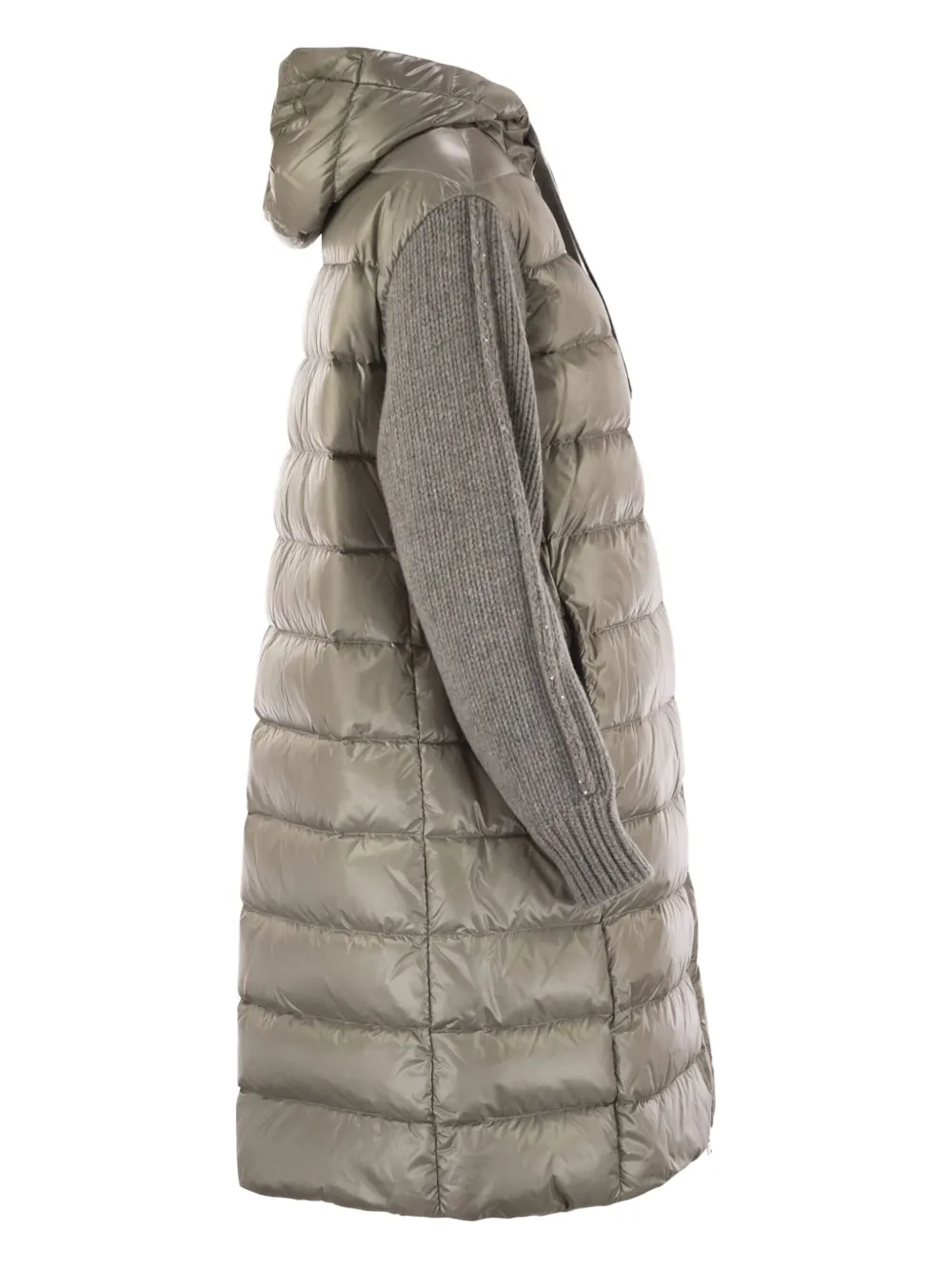 Herno Women Resort Down Jacket In Ultralight Nylon And Mesh In Multi