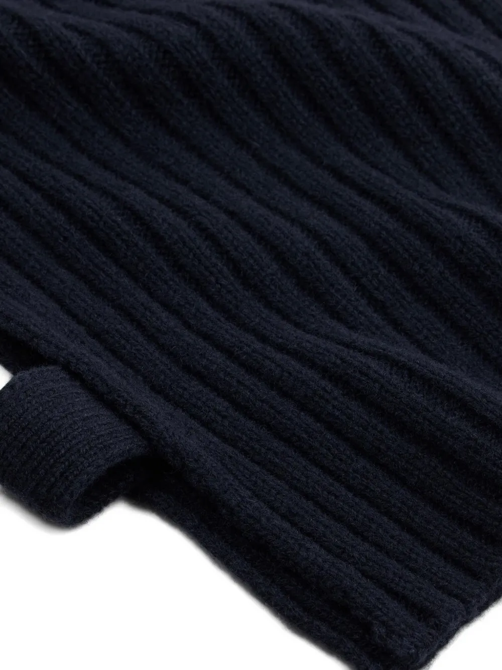 SANDRO Sjaal met capuchon en knopen - Blauw