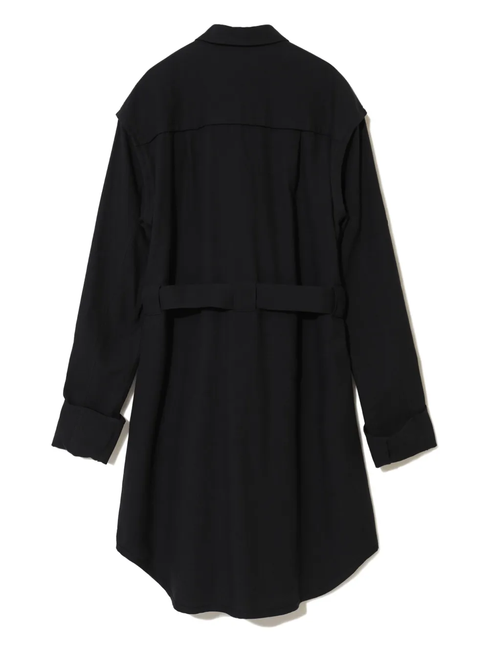 Undercover D-ring belted shirt Zwart