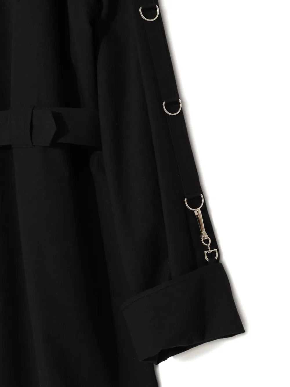Undercover D-ring belted shirt Zwart
