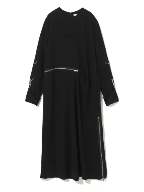 Undercover zip-detail ring-embellished dress