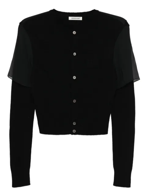 Undercover double-layer cardigan