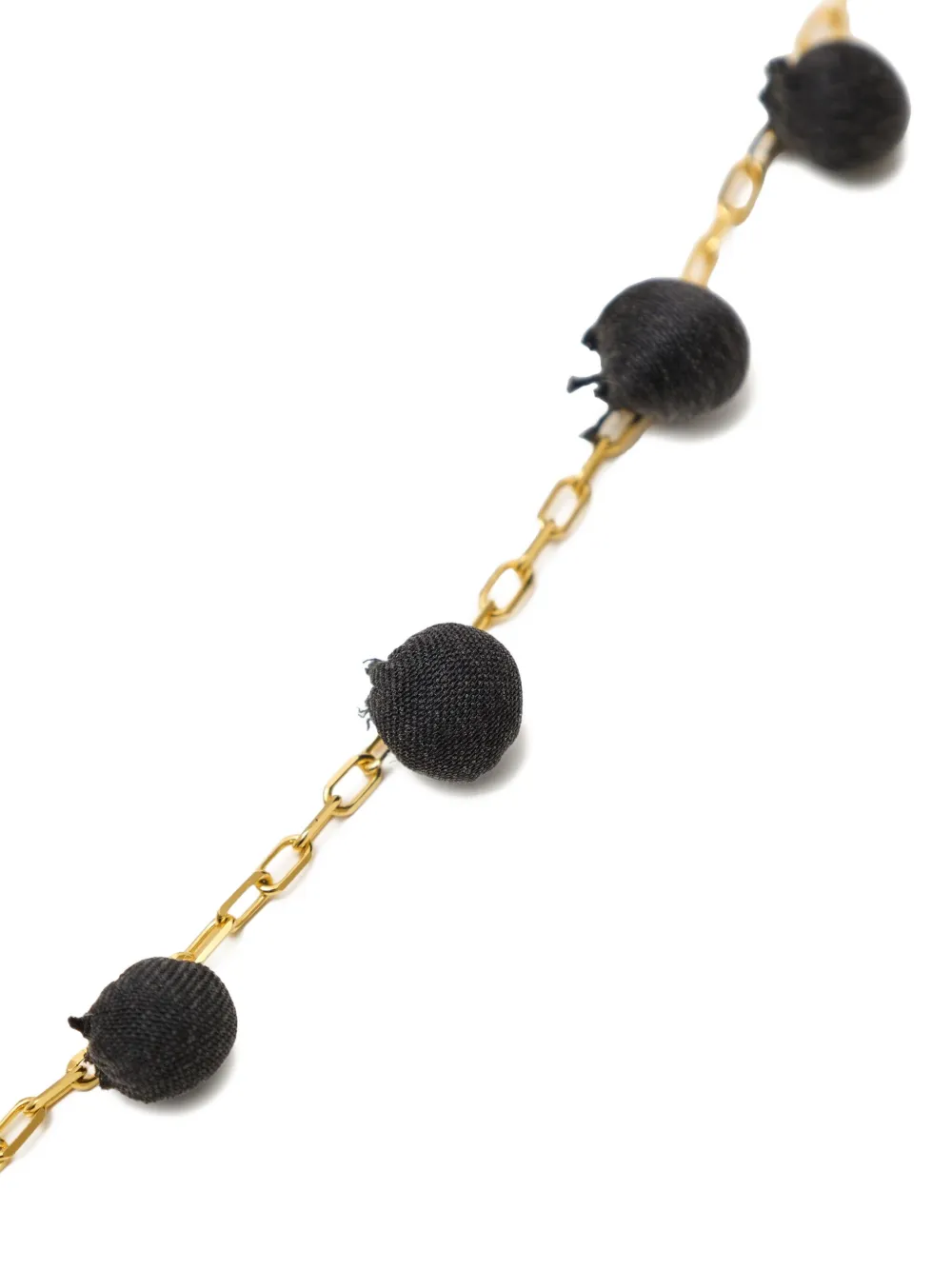Undercover brass necklace - Goud