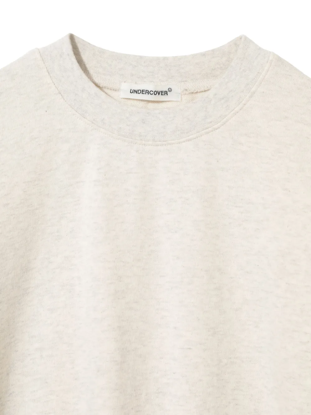 Undercover patchwork panelled sweatshirt Beige