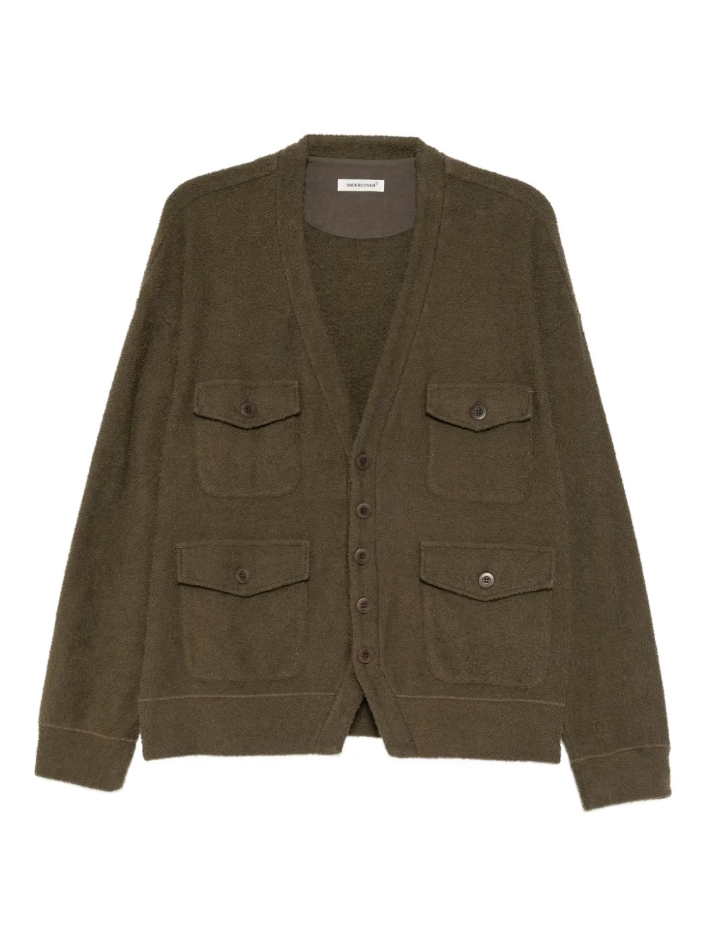 flap pockets cardigan