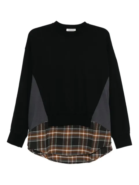 Undercover layered cotton sweatshirt