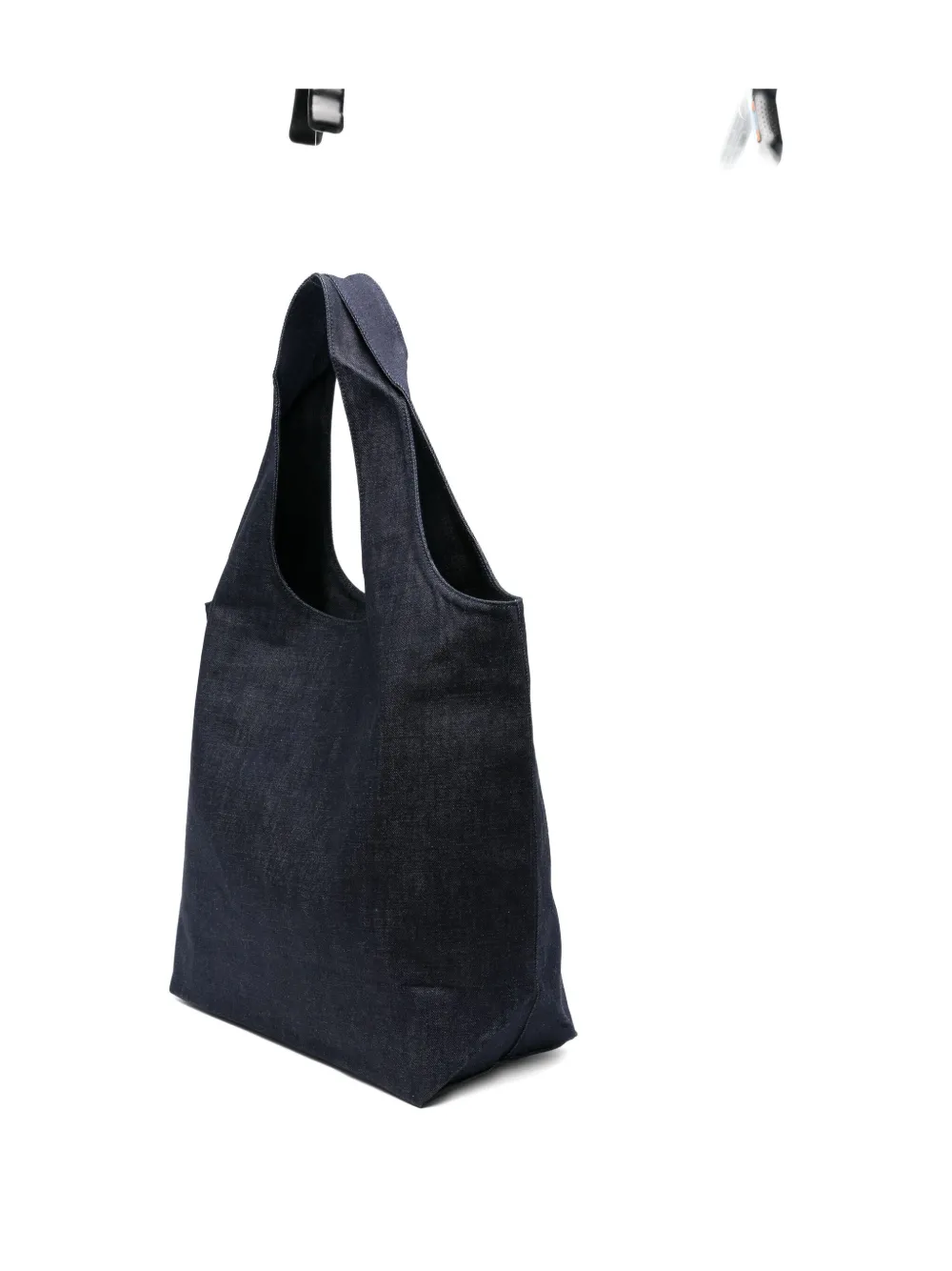 A.P.C. Ninon shopper met logoprint Blauw