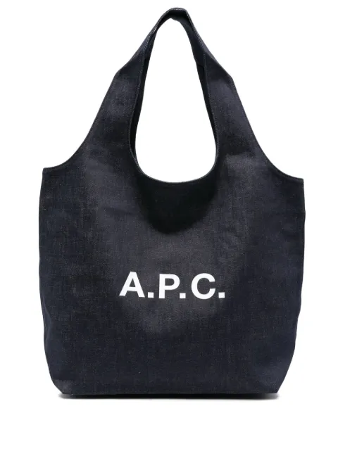 A.P.C. Ninon logo-print tote bag