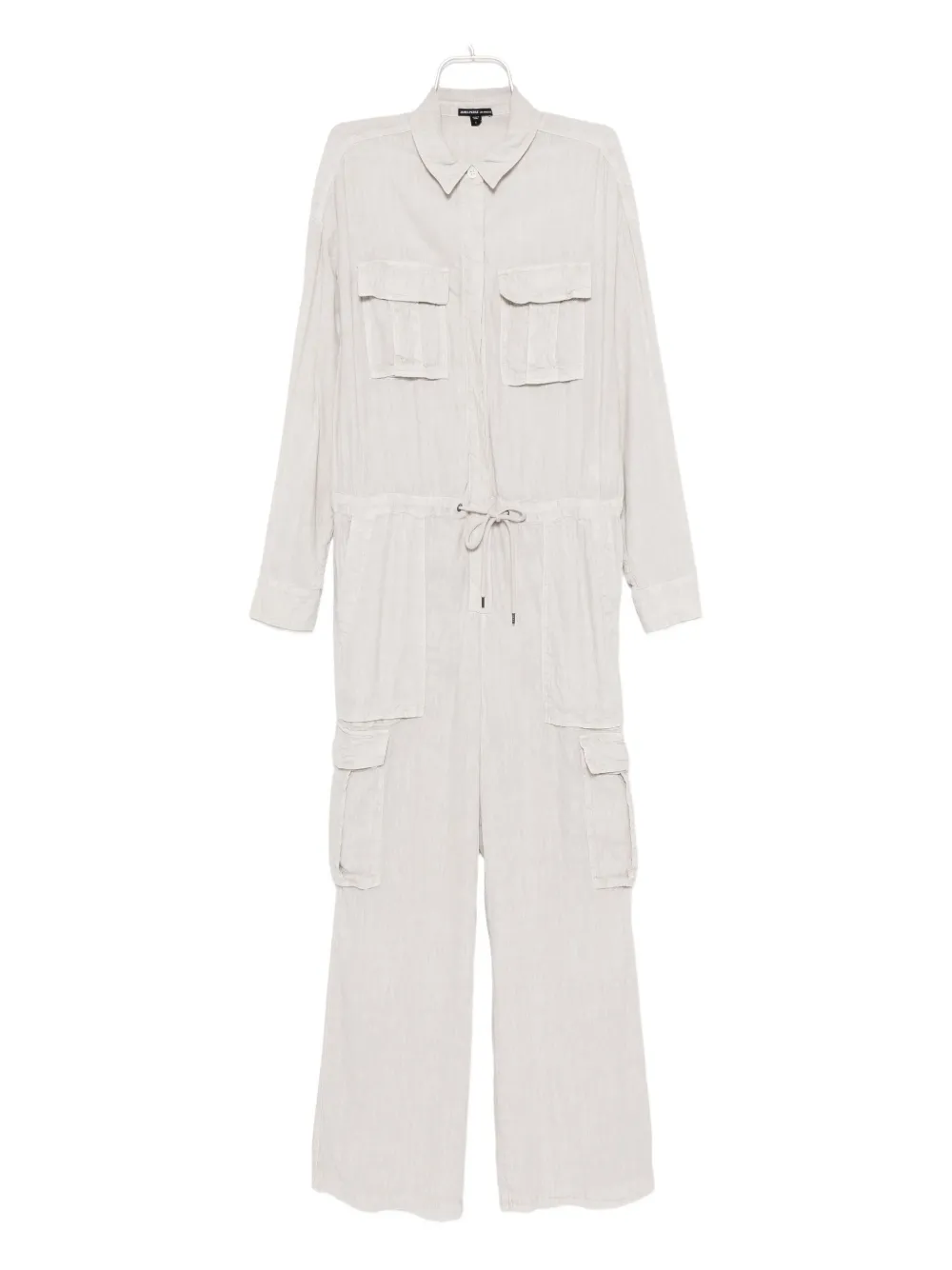 James Perse cargo jumpsuit - Grigio