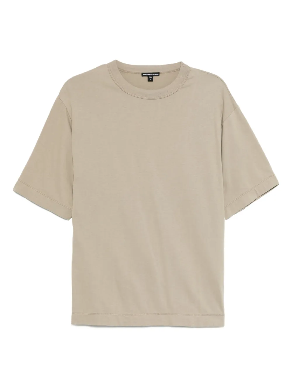 James Perse T-shirt met ronde hals Beige