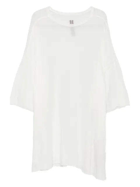 Rick Owens raw-edge cotton T-shirt