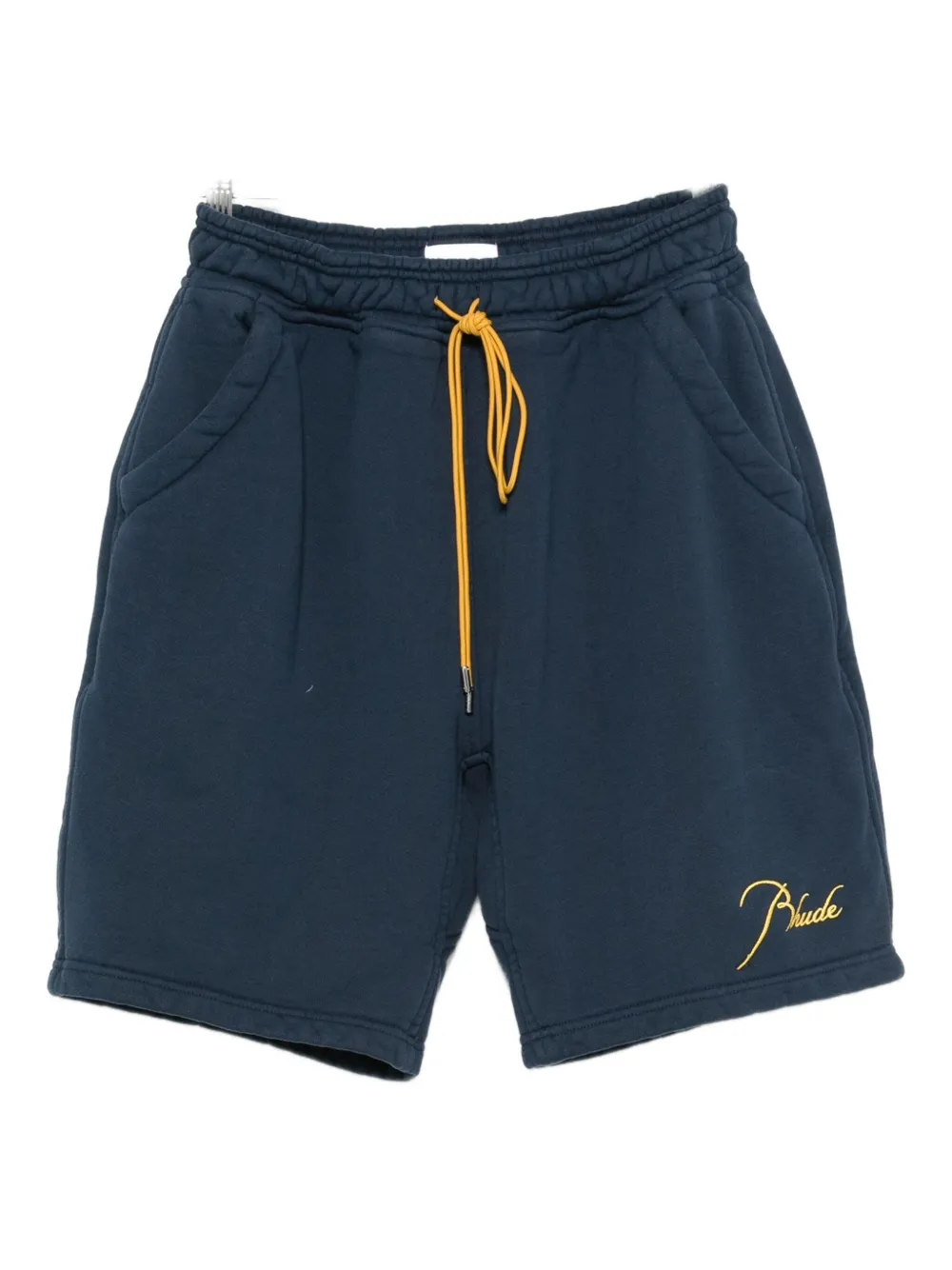 RHUDE drawstring pocket shorts Blauw
