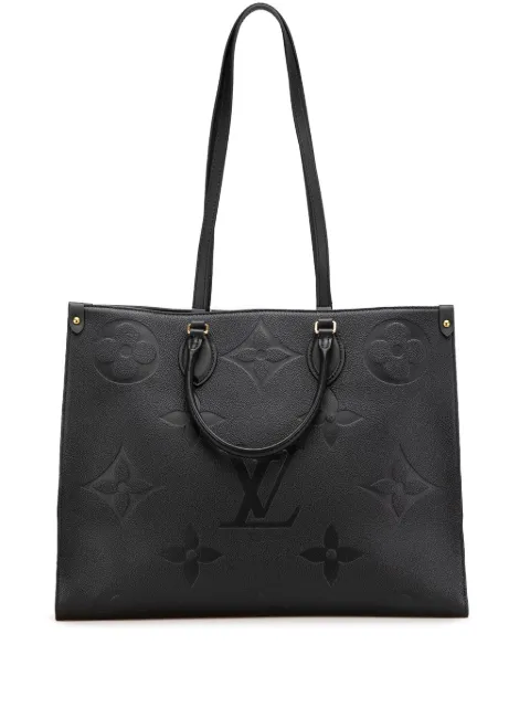Louis Vuitton Pre-Owned 2021-2025 Monogram Empreinte Onthego GM satchel