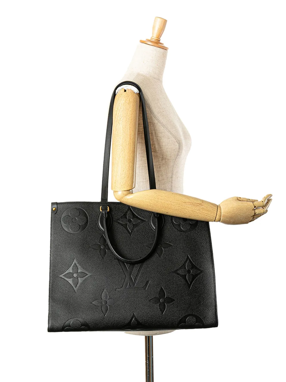 Louis Vuitton Pre-Owned 2021-2025 Monogram Empreinte Onthego GM satchel | Pre-Owned | Image 2