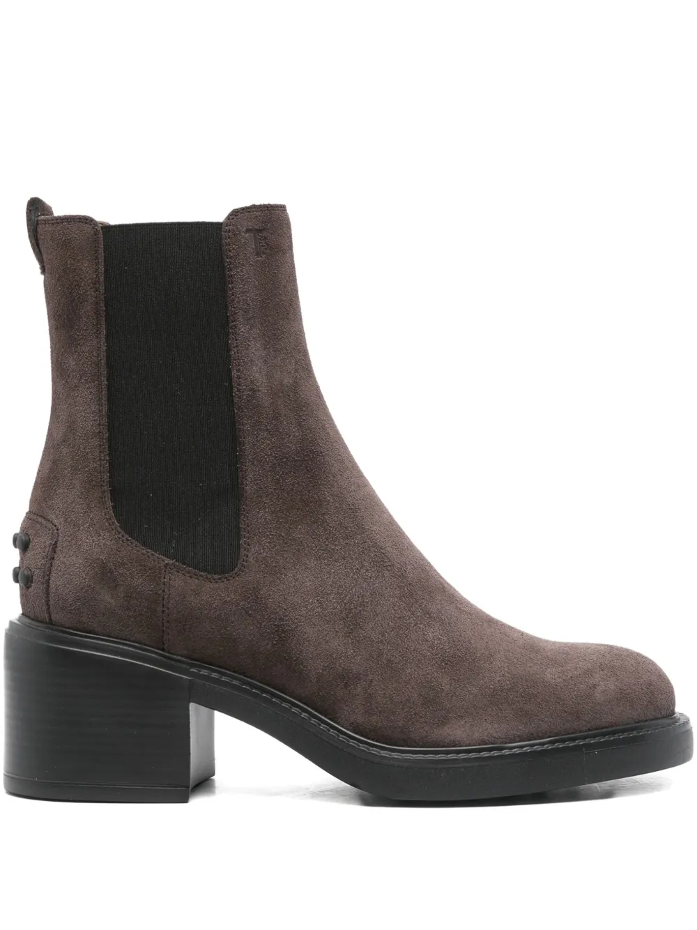 Tod's 60mm Elastic-panel Block-heel Boots