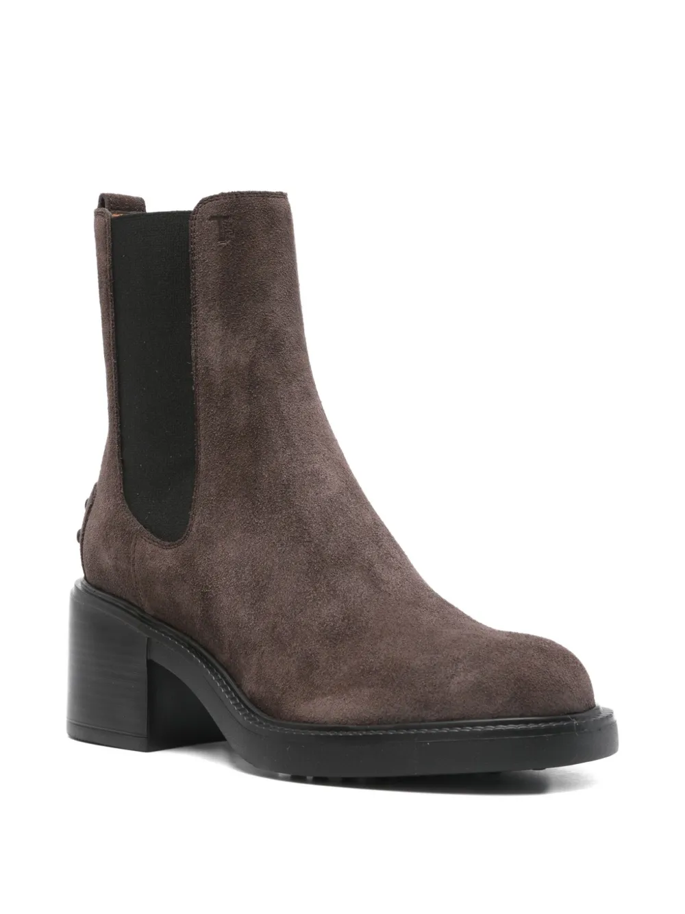 Tod's 60mm Elastic-panel Block-heel Boots