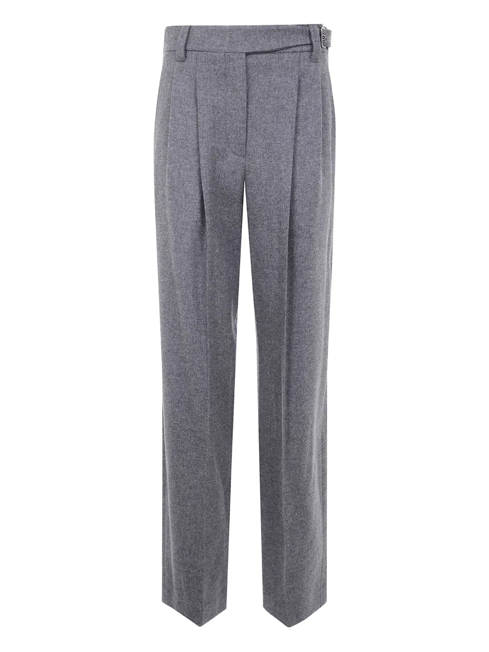 Brunello Cucinelli pleated belted trousers Grijs