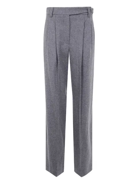 Brunello Cucinelli pleated belted trousers