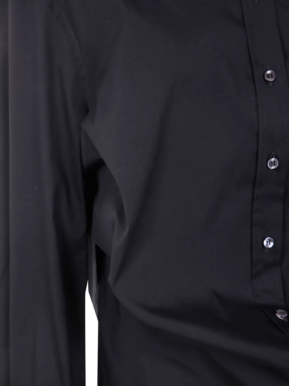 Brunello Cucinelli Gedrapeerde blouse met knopen Zwart