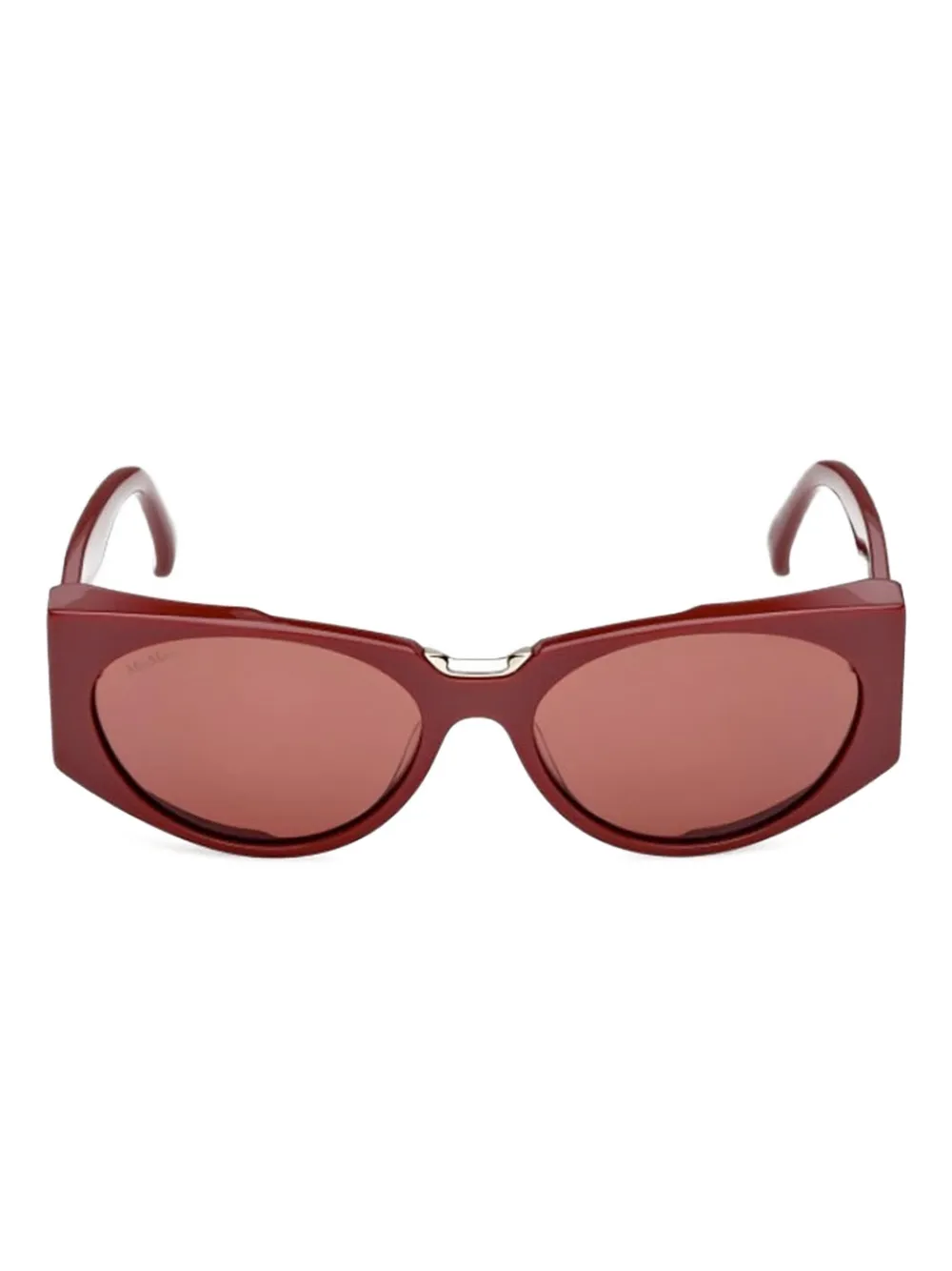 Max Mara Eyewear geometric-frame sunglasses | Red | Image 1