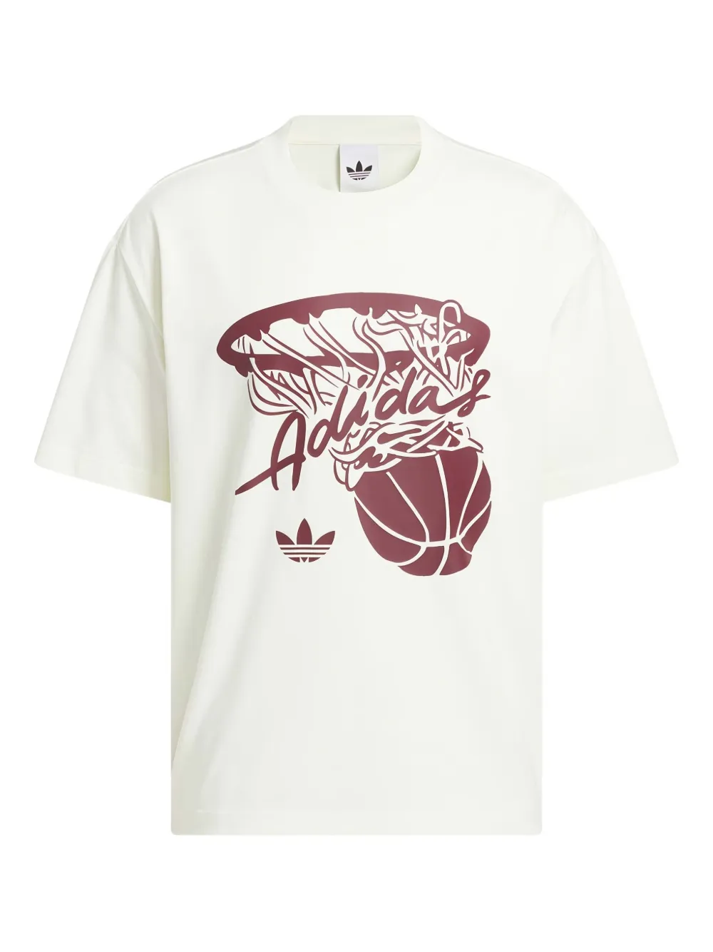 adidas Hot Shot T-shirt Beige