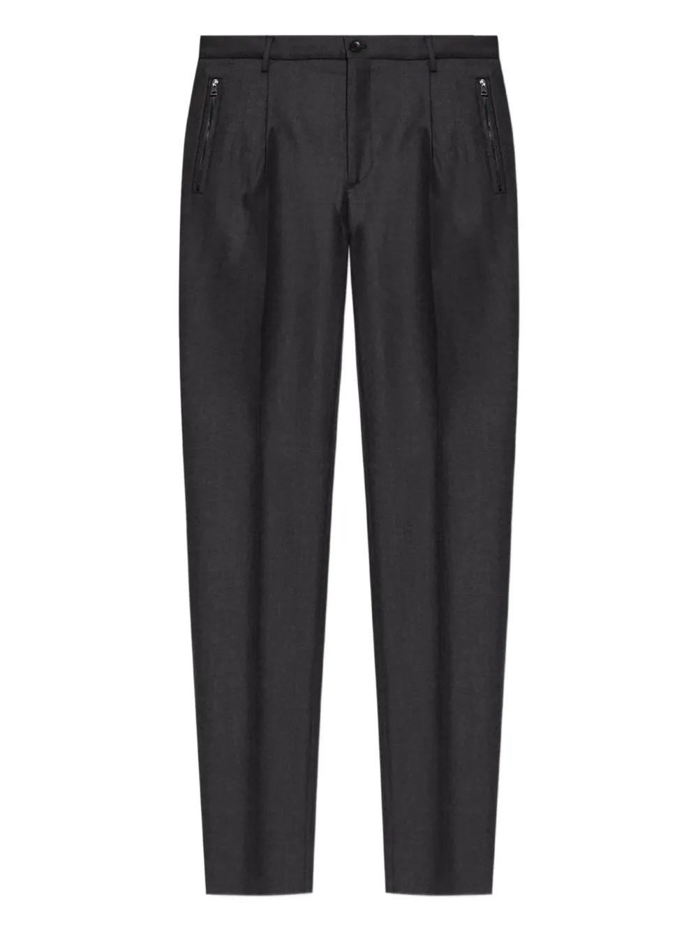 ETRO Plooibroek met ritsdetail Grijs