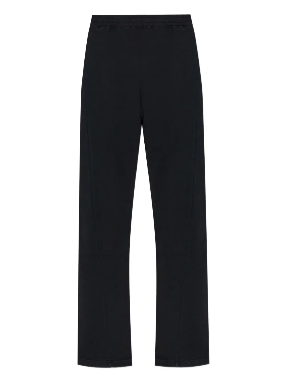 MM6 Maison Margiela elasticated-waistband track pants Zwart