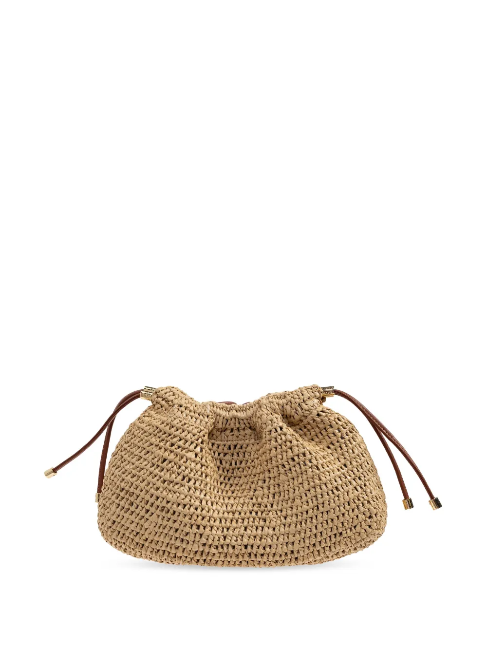 Ulla Johnson flower-embellished cross body bag Beige