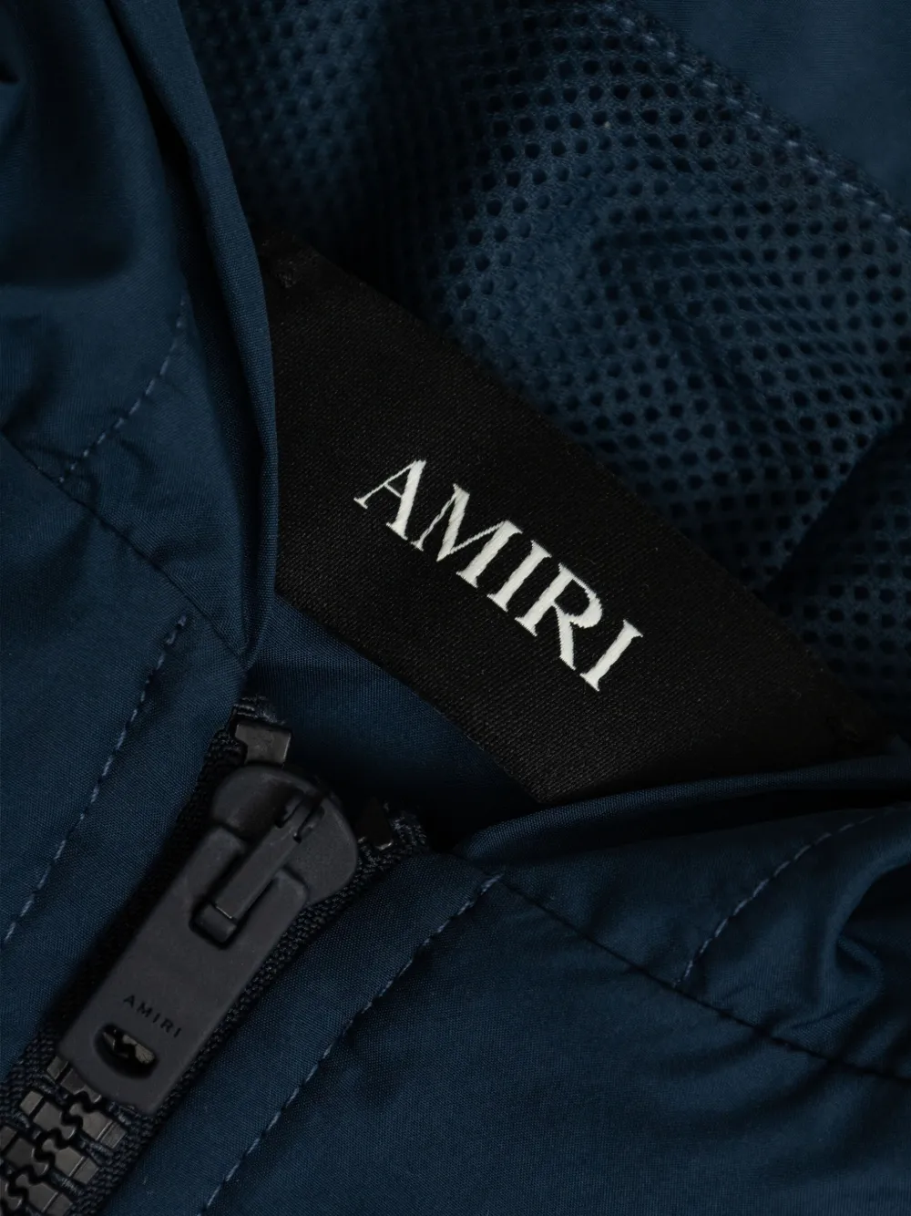 AMIRI KIDS Jack met patch-detail en capuchon Blauw