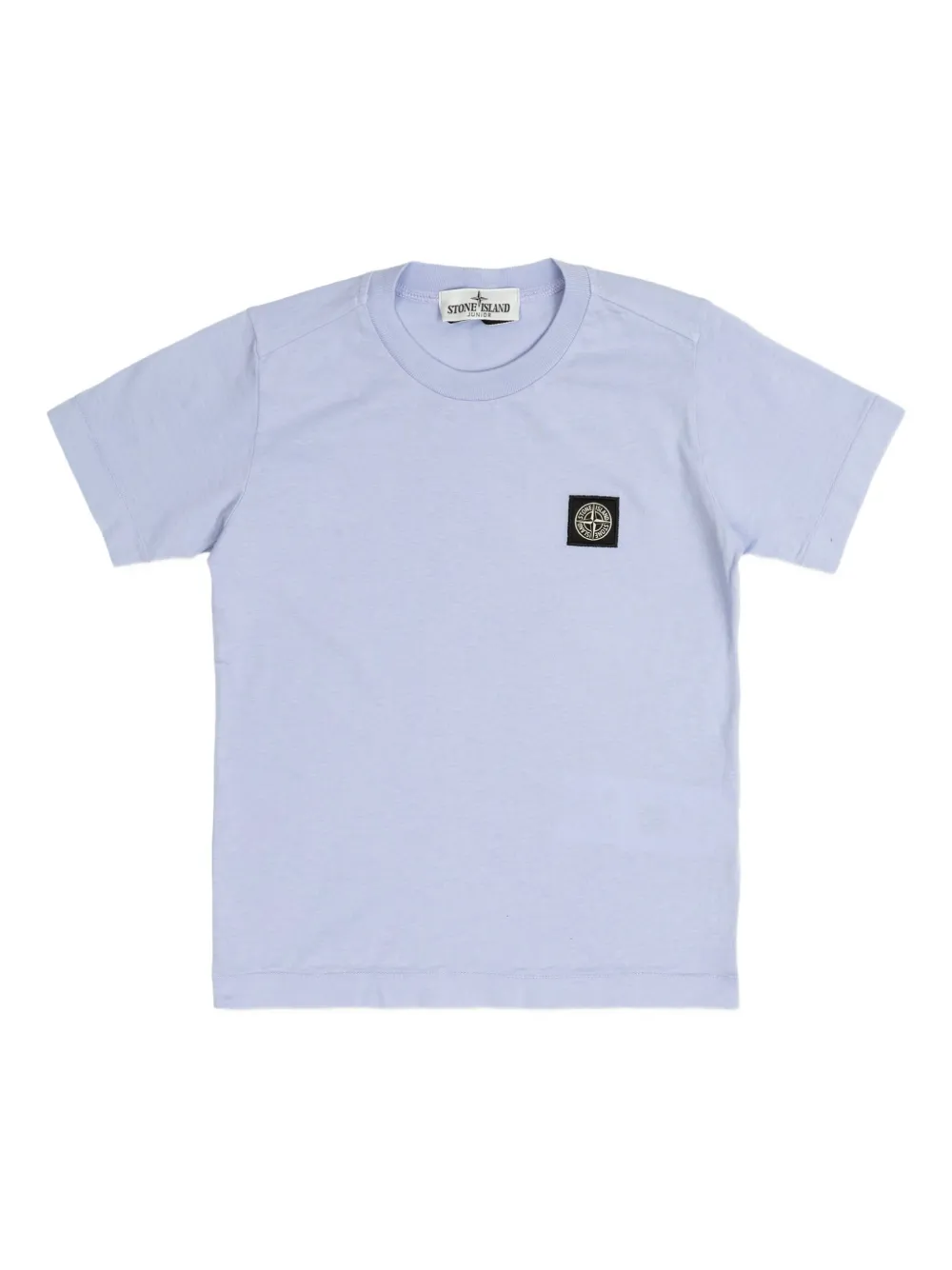 Stone Island Junior Compass-motif T-shirt Blauw