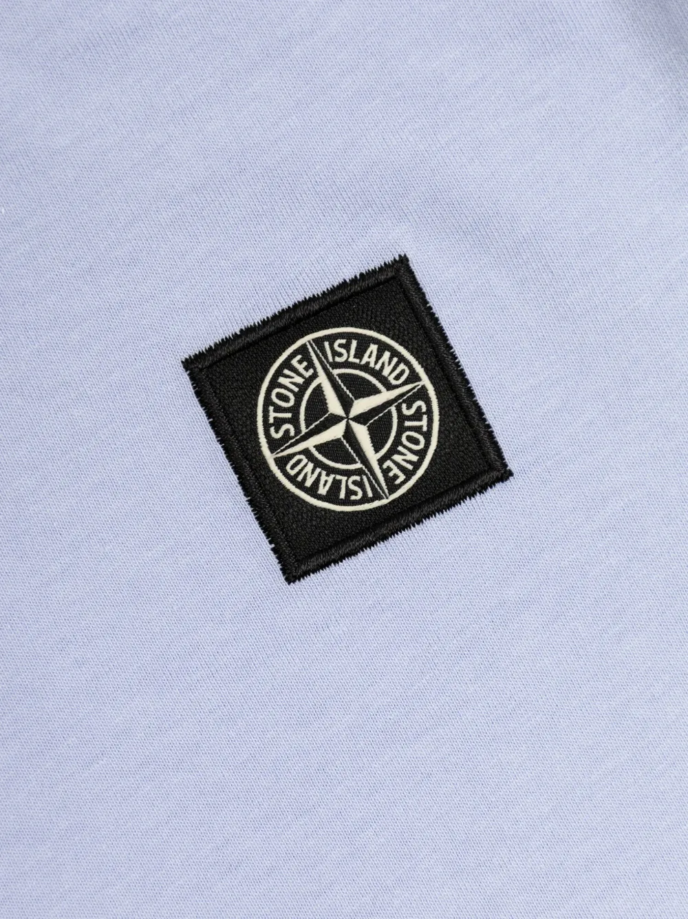 Stone Island Junior Compass-motif T-shirt Blauw