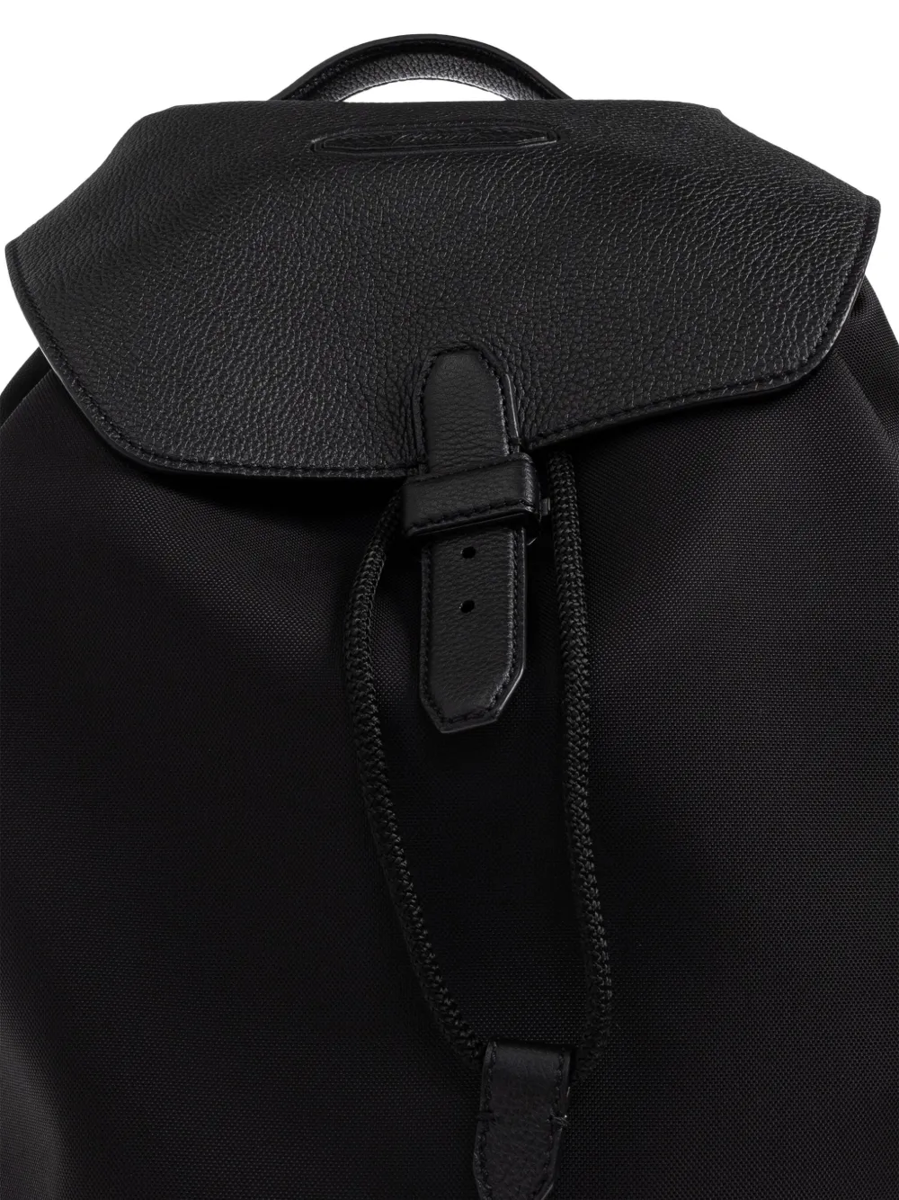 Brioni drawstring backpack Zwart