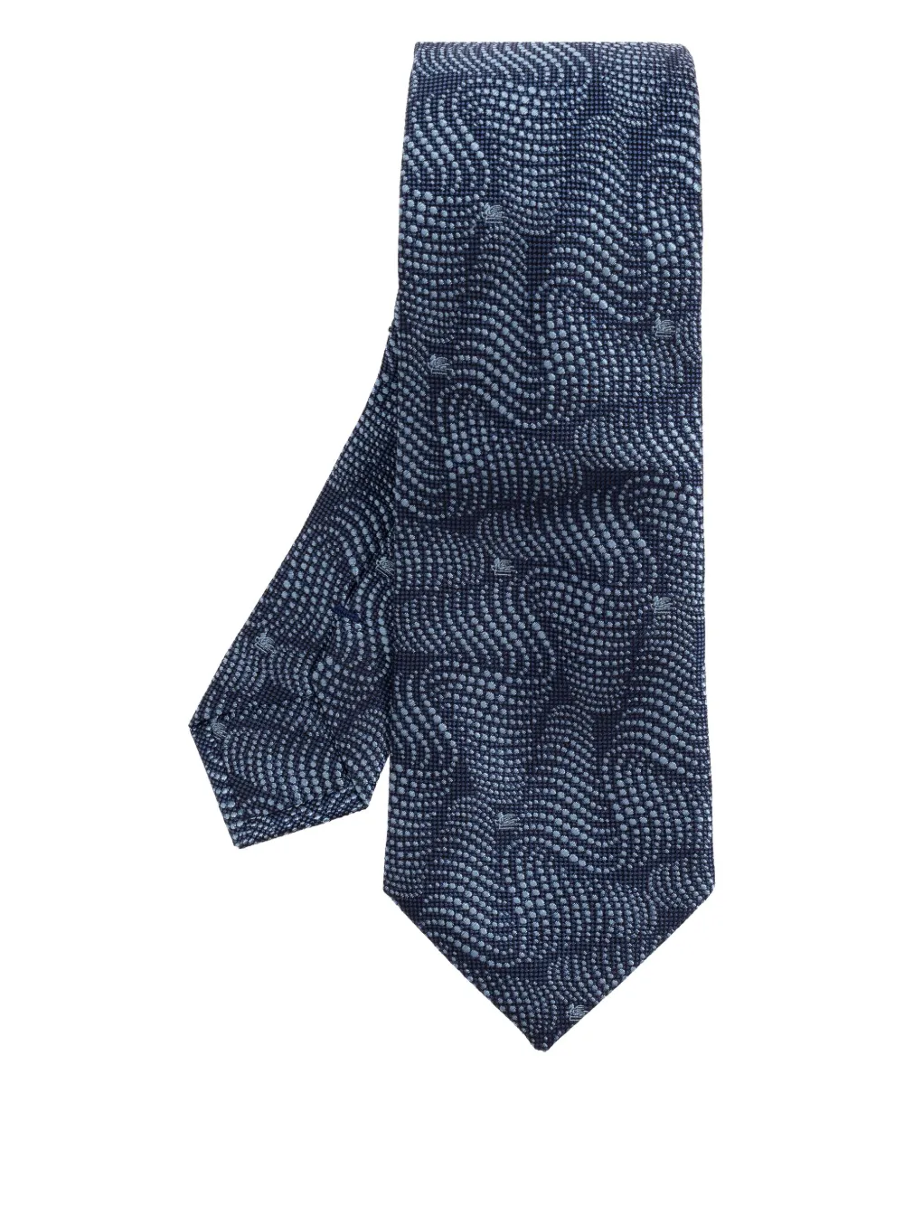 ETRO patterned silk tie | Blue | Image 1