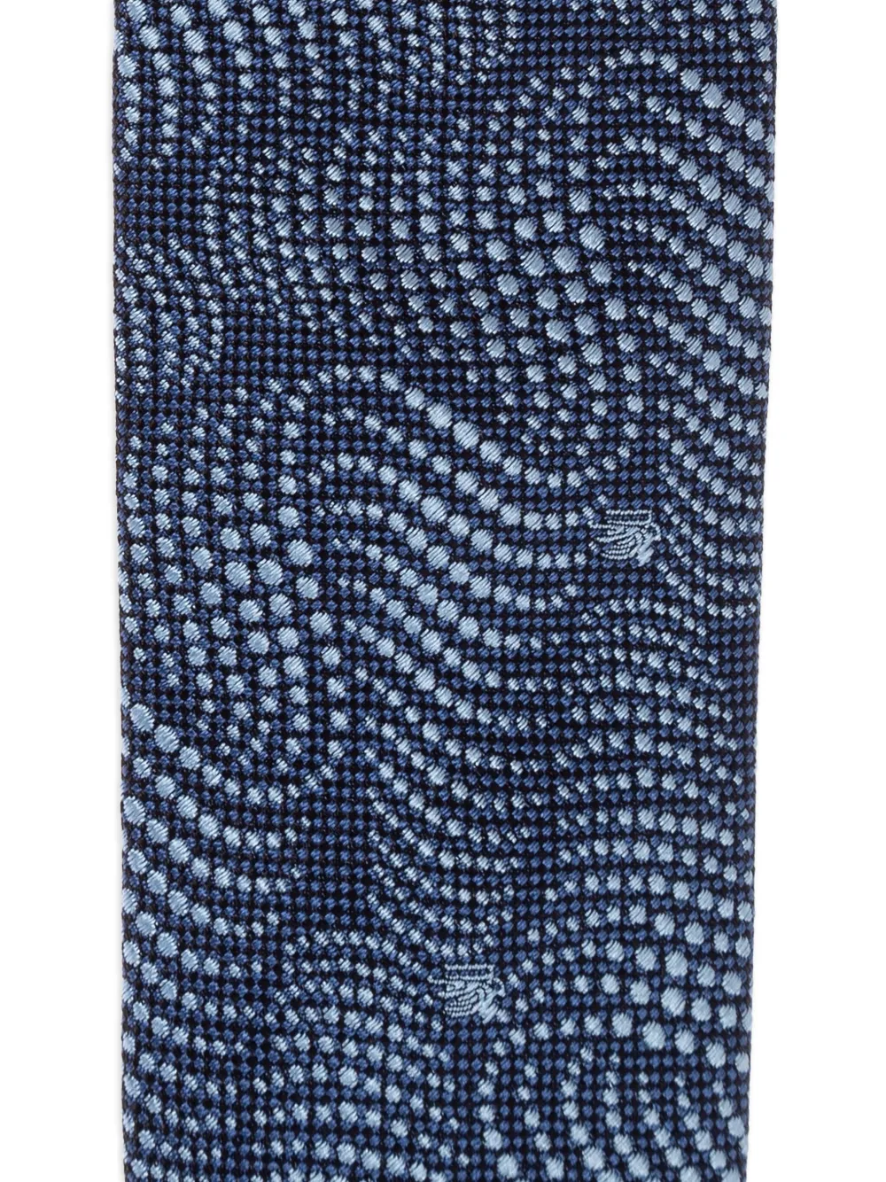 ETRO Zijden stropdas met patroon Blauw