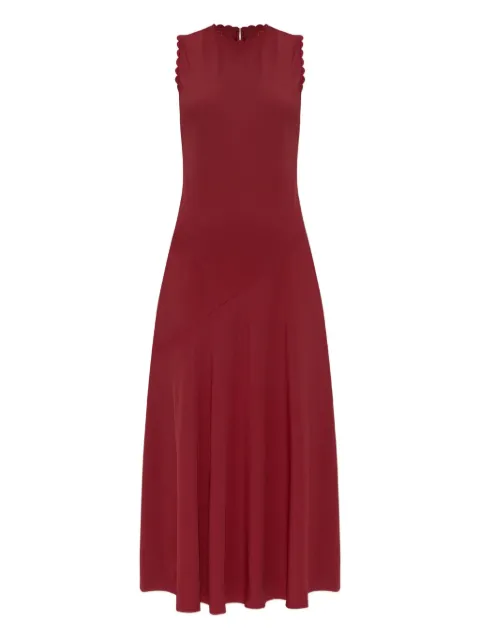 Ulla Johnson scallop-trim midi dress